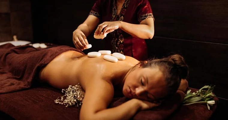 Подарочный сертификат на стоун-программу с горячими камнями в подарок на Новый год